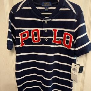 Polo Ralph Lauren little boy stripe shirt